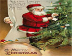 Santa claus vintage 74
